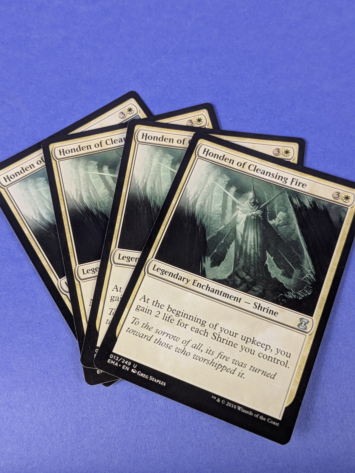 MTG Magic: Eternal Masters: Honden of Cleansing Fire #111/274 Uncommon - NM