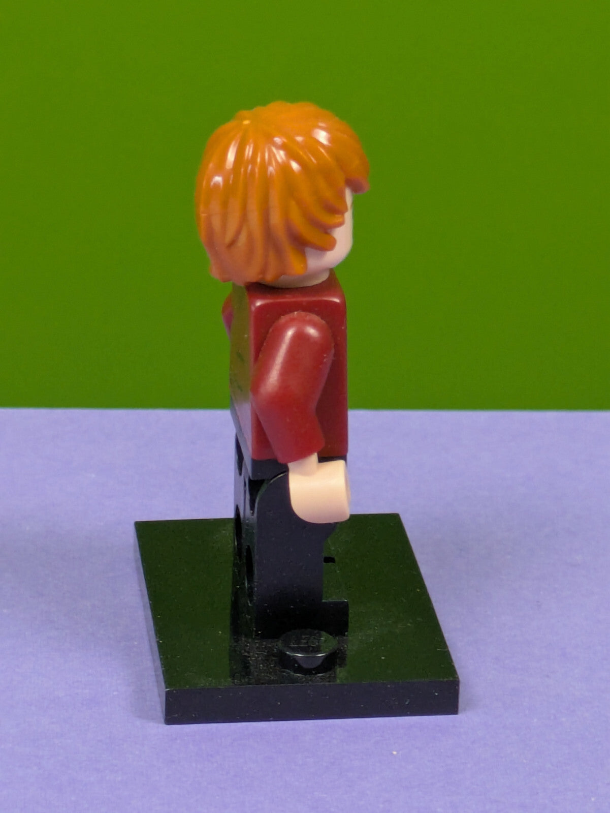 Lego Harry Potter:Half-Blood Prince:Ron Weasley Dark Red Sweater hp214 Set 75980