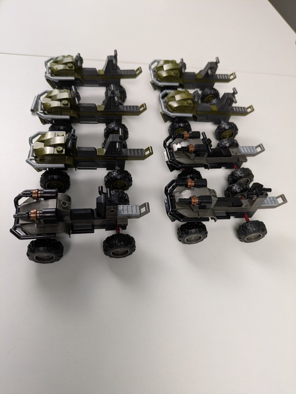 HALO Mega Bloks Construx UNSC Mongoose Vehicle (8X) GNB40 HALO Recon Getaway