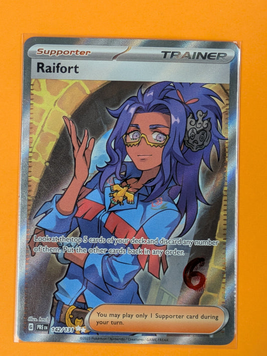 Raifort - 142/131 - Full Art Secret Rare Prismatic Evolutions - Pokemon - NM