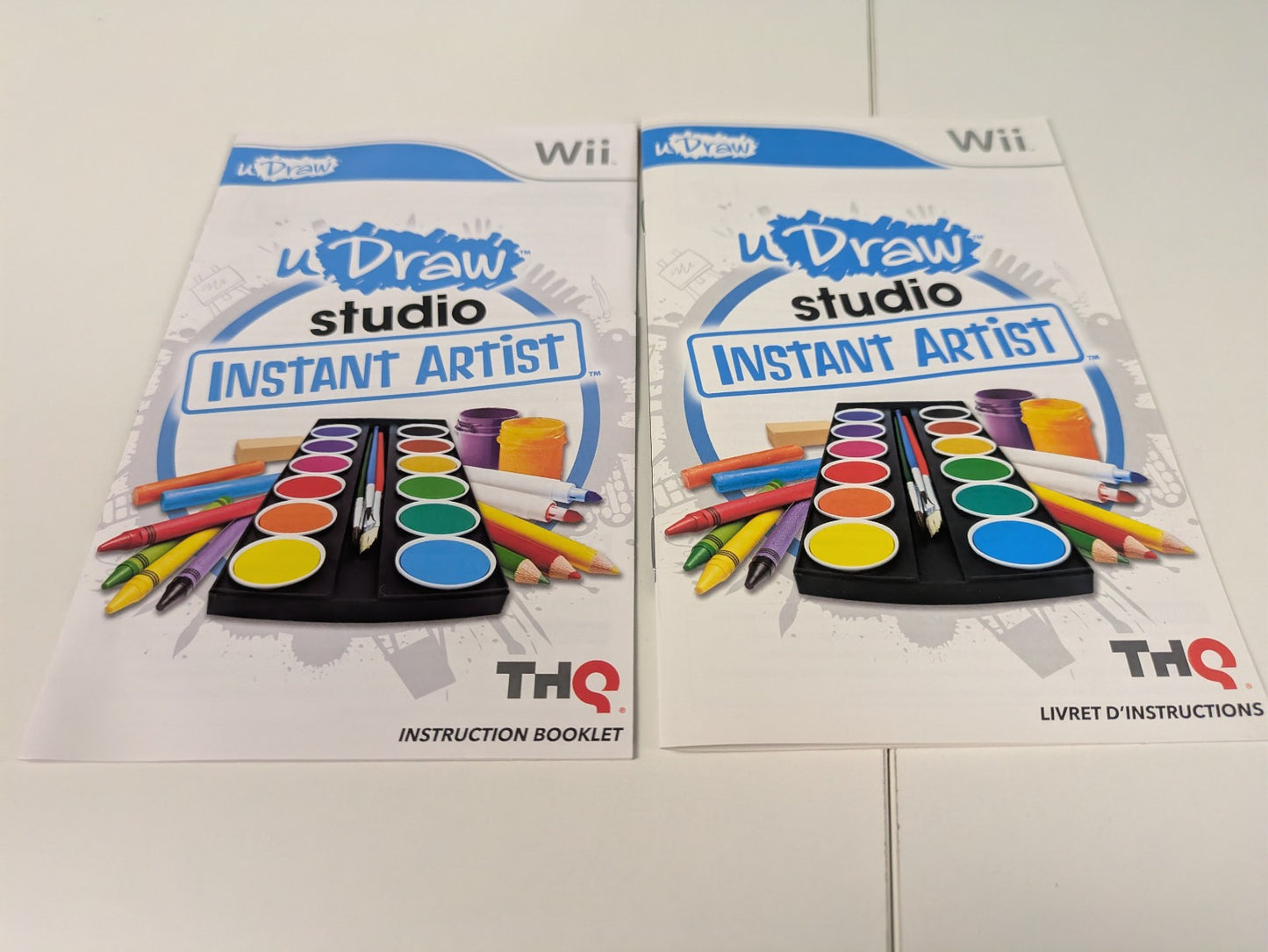 uDraw Studio: Instant Artist (Nintendo Wii, 2010) CIB