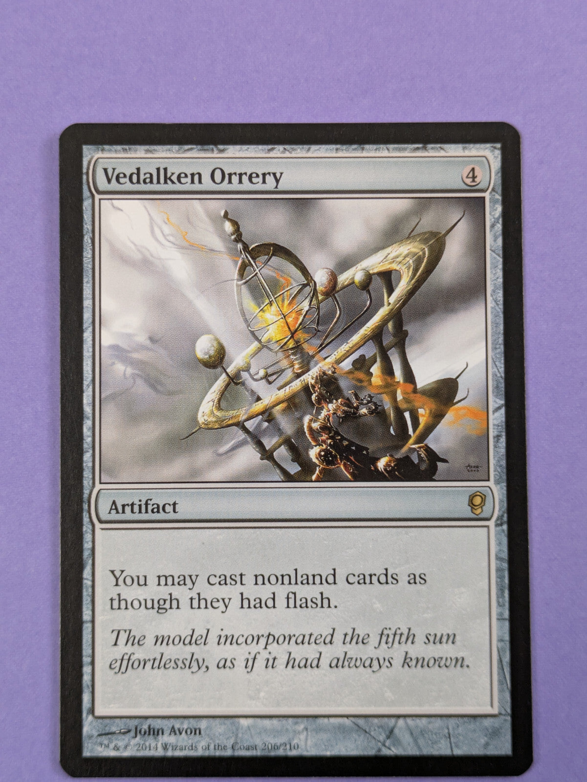 MTG Magic The Gathering: Conspiracy: Vedalken Orrery Rare #206/210 - NM