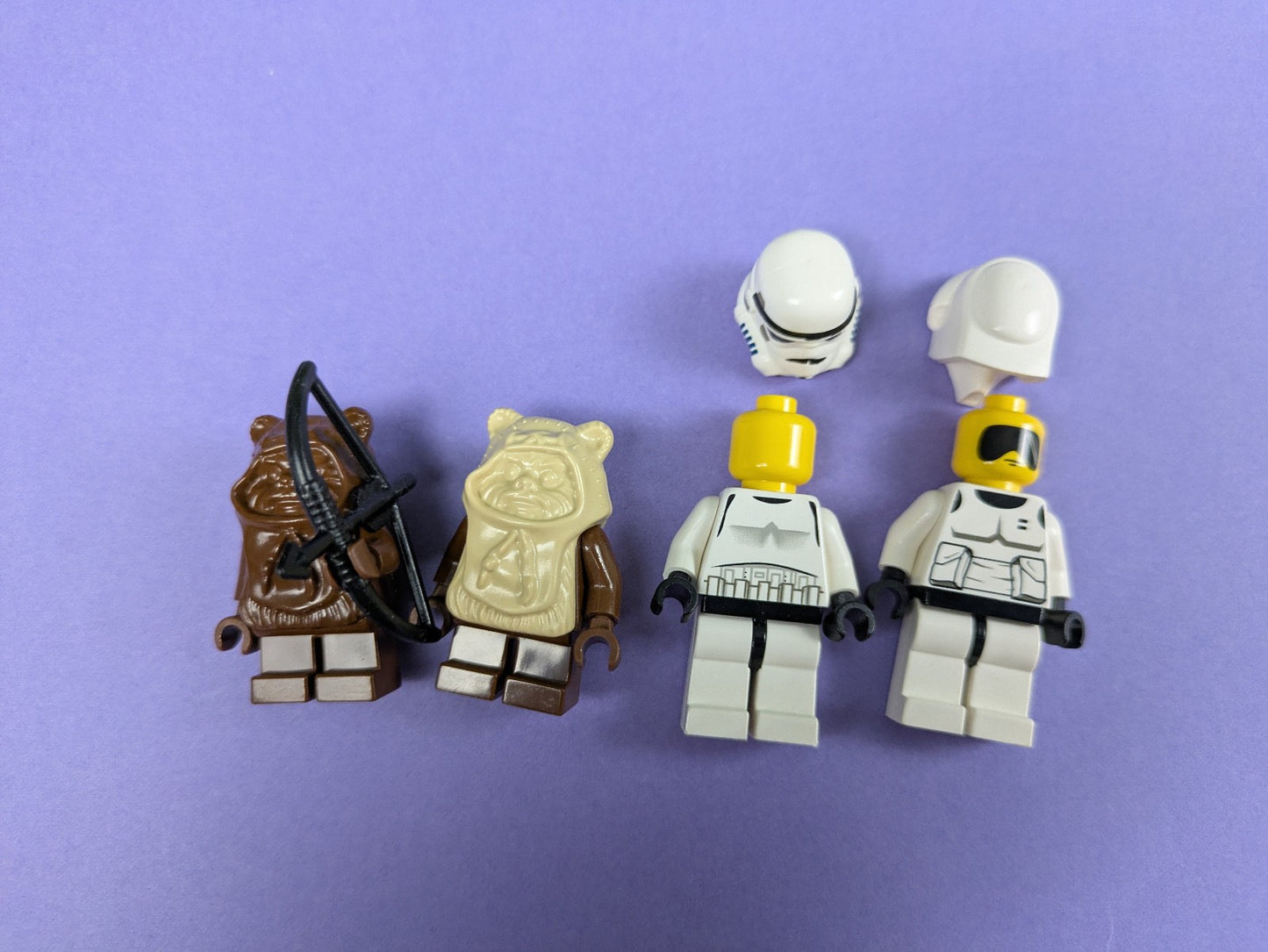 Lego Star Wars: Episode 4-6: Ewok Attack Set 7139 - Minifigures Only
