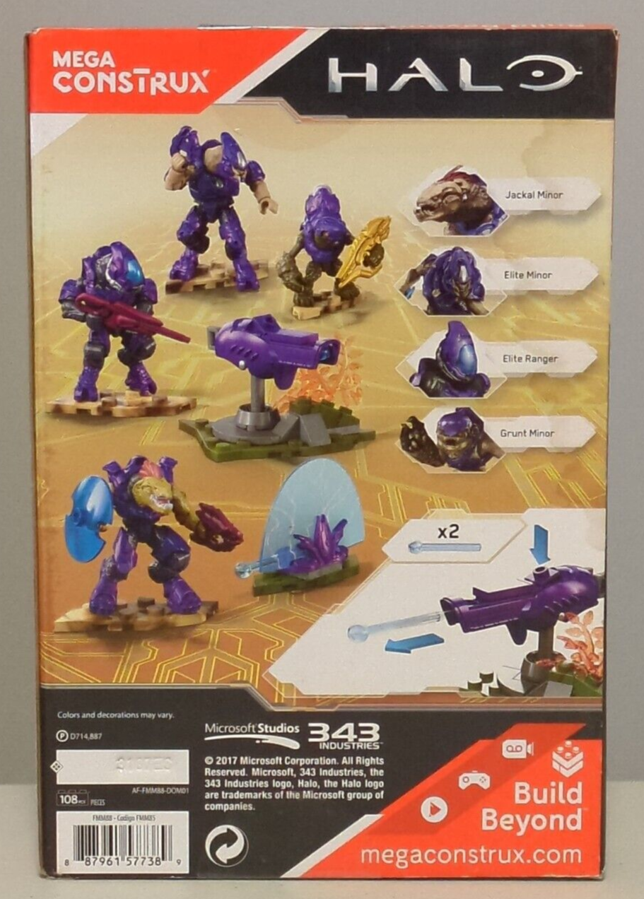 Mega Construx Halo Shields of Requiem Lance Set FMM88 Brand New Sealed In Box!