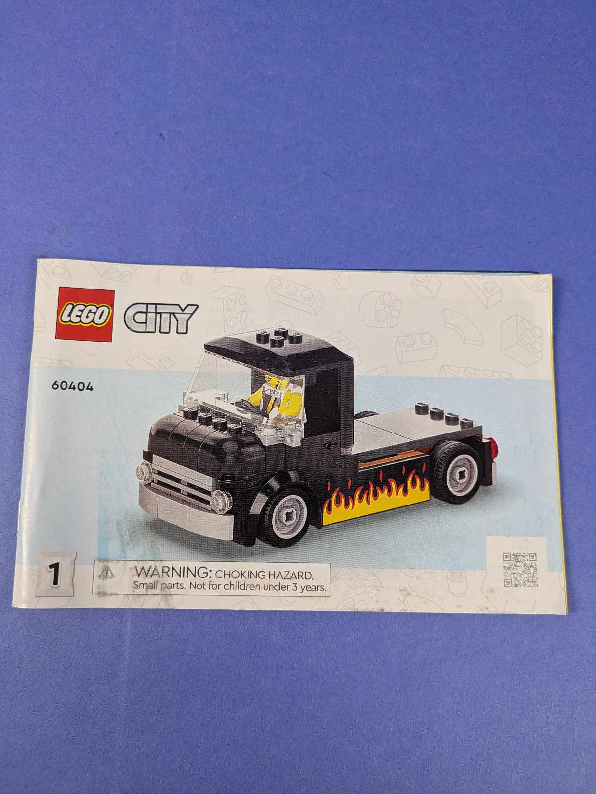 LEGO City Burger Truck 60404 Complete Set Pre-Owned