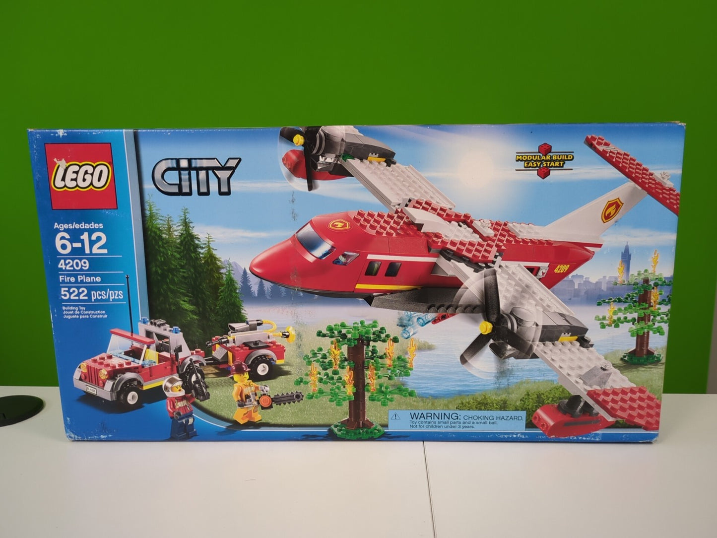 Lego Town: City: Fire: Fire Plane Set 4209 - BRAND NEW!