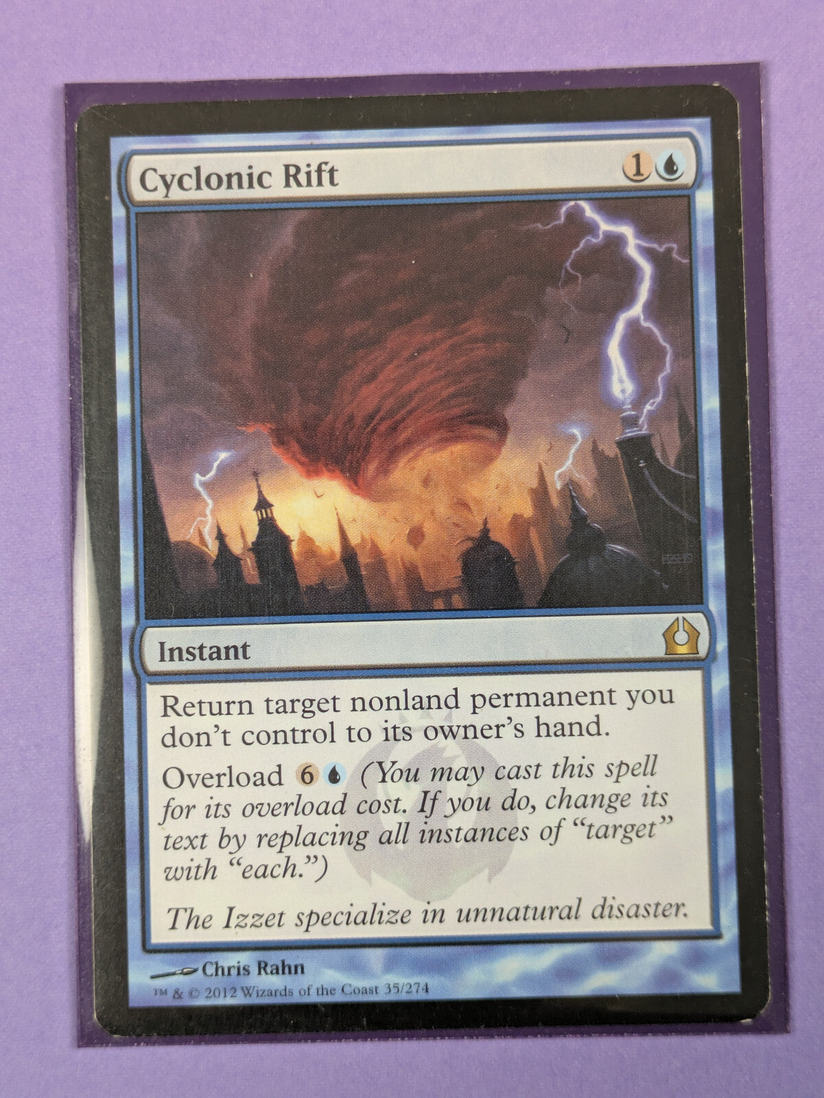 MTG Magic The Gathering: Return to Ravnica: Cyclonic Rift Rare #35/274 - LP