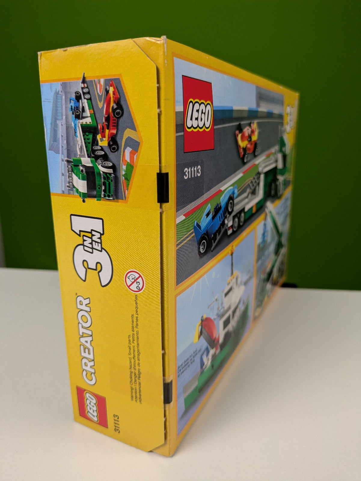 Lego Creator: Model: Race: Race Car Transporter Set 31113 BRAND NEW