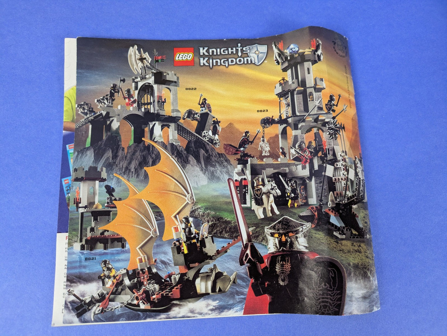 Lego Castle: Knights Kingdom II: Battle at the Pass Set 8813 - Incomplete Set
