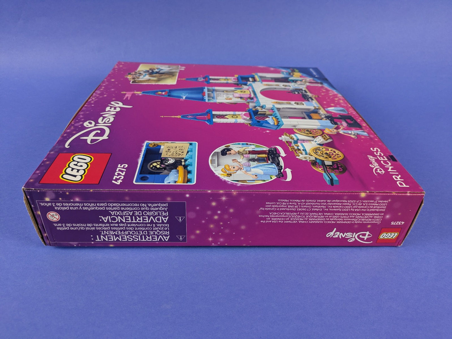 Lego Disney: Cinderella's Castle & Horse Carriage Set 43275 BRAND NEW