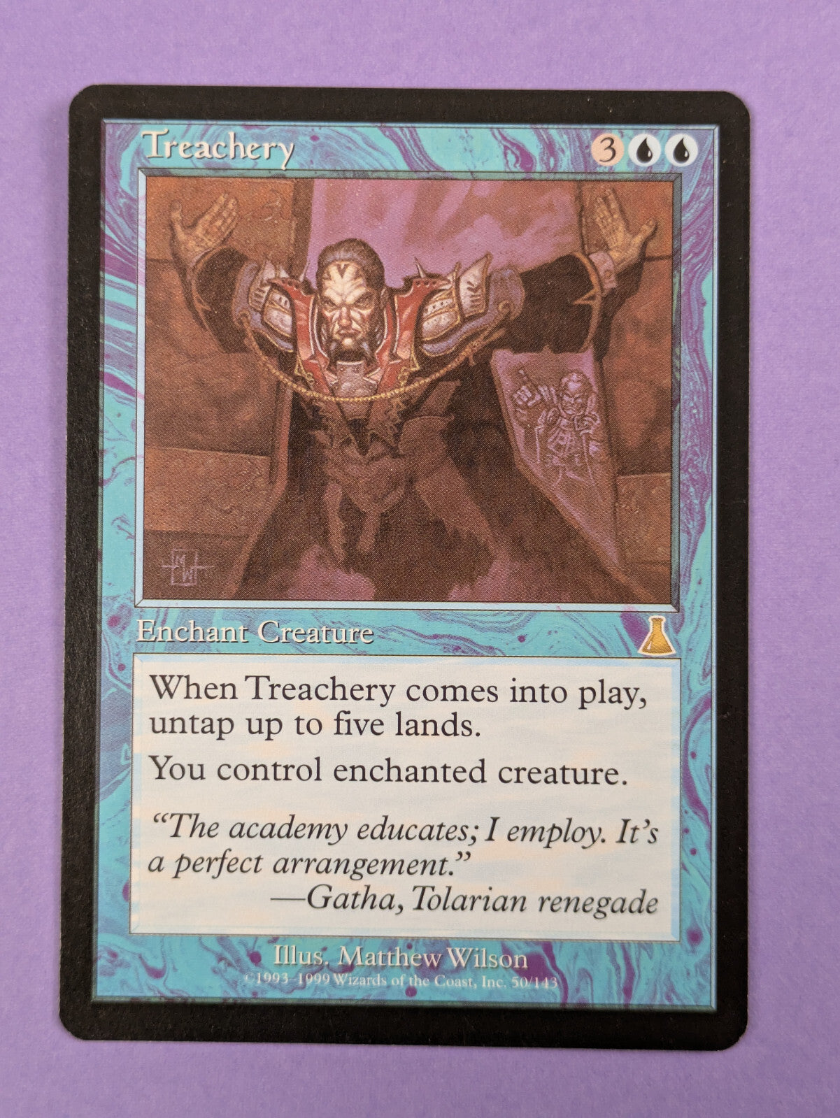 MTG Magic The Gathering: Urza's Destiny: Treachery Rare #50/143 - NM