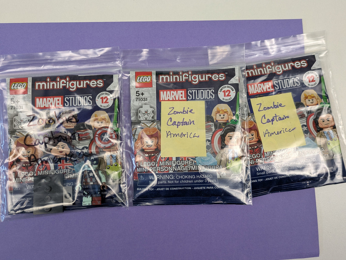 Lego Super Heroes: Zombie Captain America colmar-9 Sets 71031, 66678