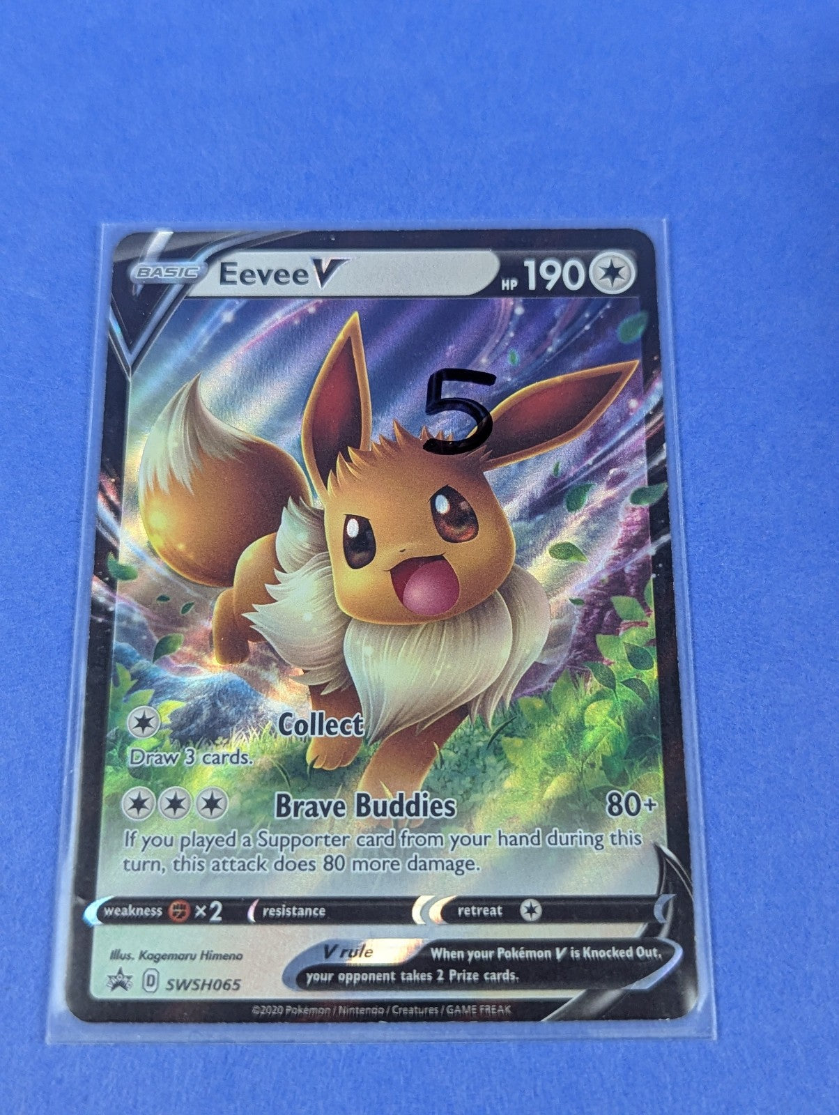 Eevee V - SWSH065 - Promo Holo Sword & Shield Promos - Pokemon - LP