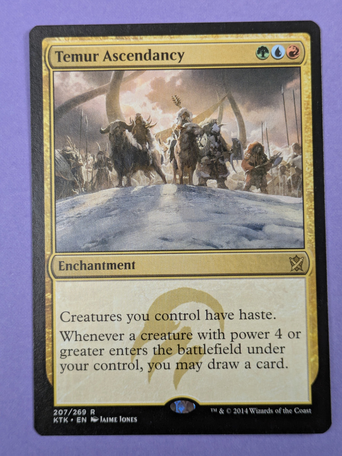 MTG Magic The Gathering: Khans of Tarkir Temur Ascendancy Rare #207/269 - NM