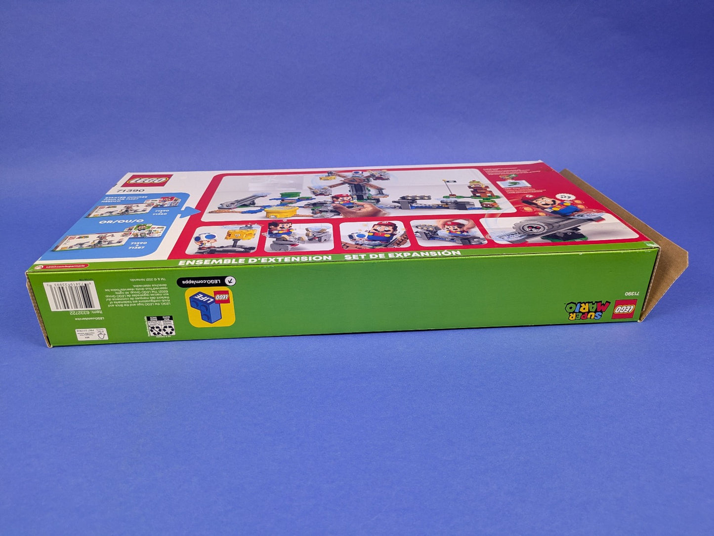 Lego Super Mario: Reznor Knockdown - Expansion Set 71390 - Complete Set