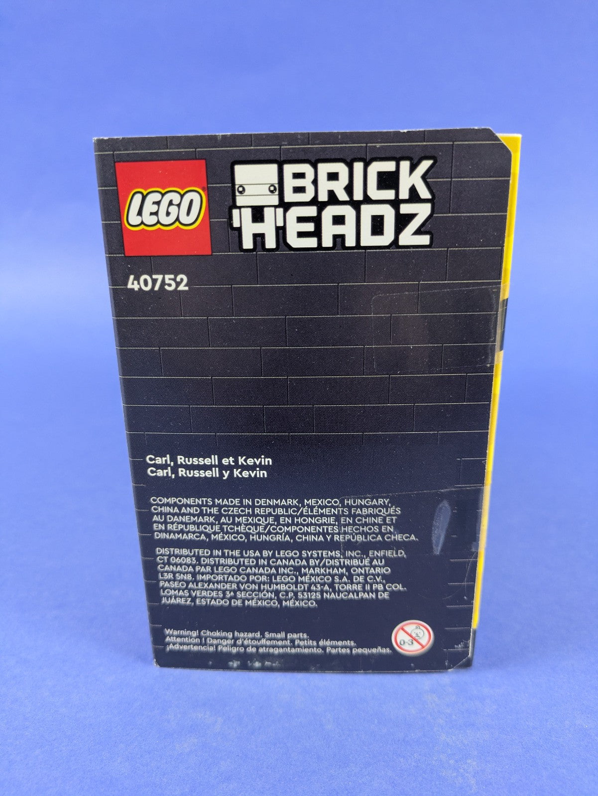 Lego BrickHeadz: Disney: Up: Carl, Russell & Kevin Set 40752 BRAND NEW