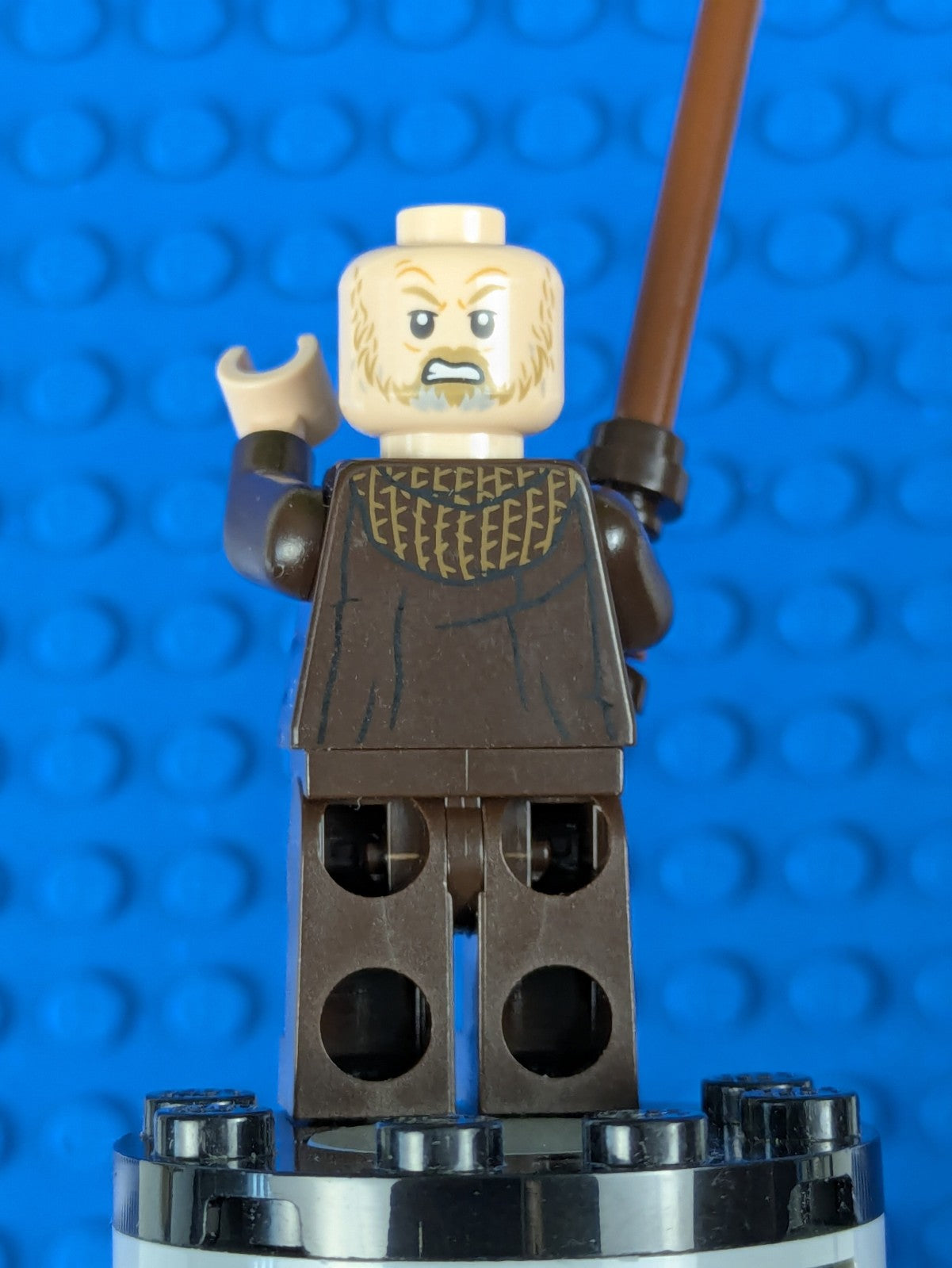 Lego Star Wars: Luke Skywalker Old (Dark Brown Robe) sw1039 Set 75245