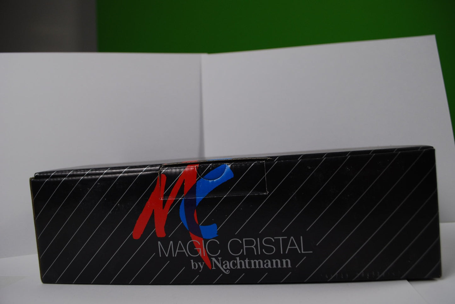 Hofbauer Magic Crystal Casey Jones USA Glass Train Locomotive Paperweight