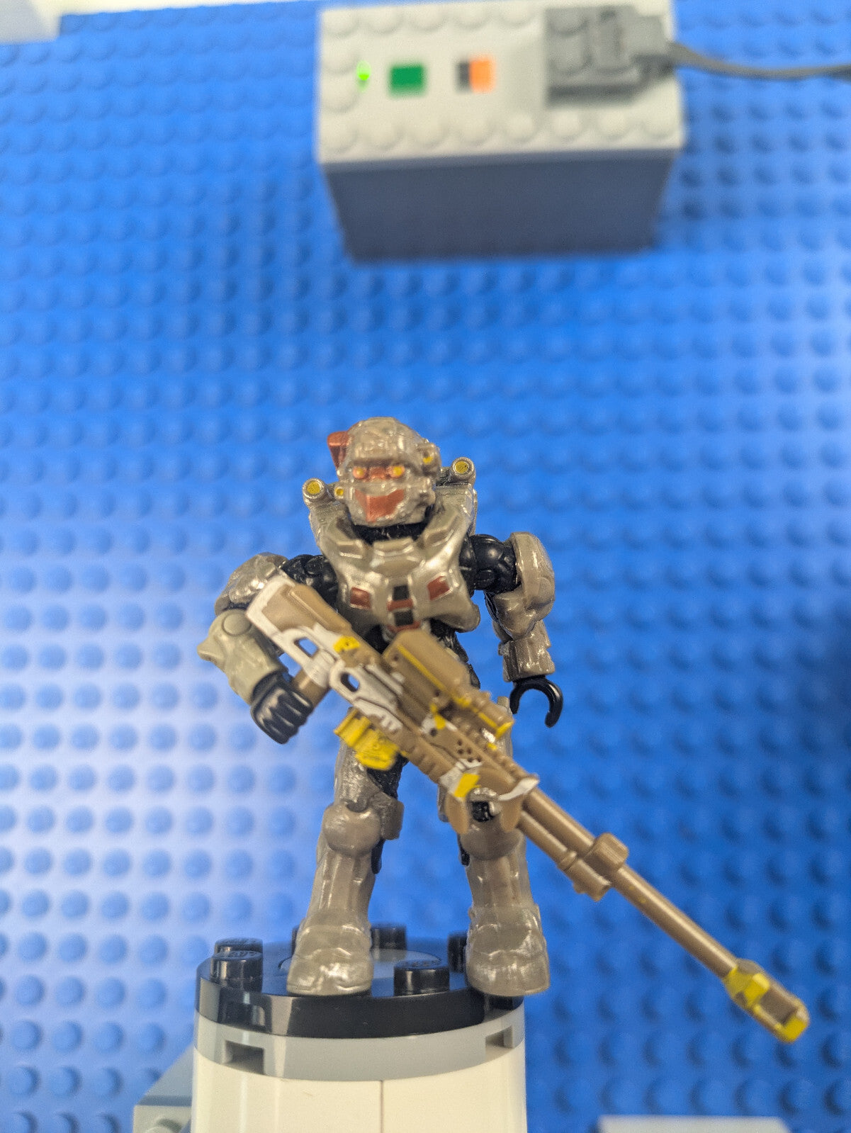 HALO Mega Bloks Construx Bundle Kelly/Fred/Linda/John DYH87 - Blue Team