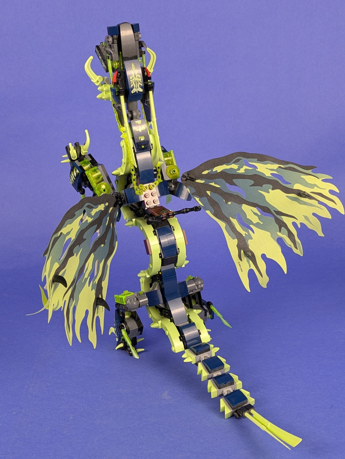 LEGO NINJAGO Attack of the Morro Dragon 70736 Incomplete Set Pre-Owned