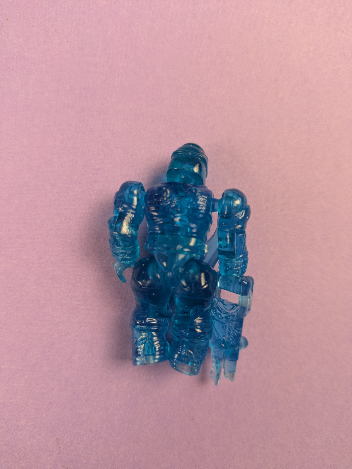 HALO Mega Bloks Construx Translucent Blue Covenant Brute Minor CNH01