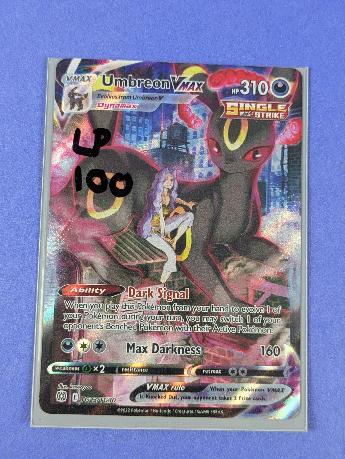 Umbreon VMAX - TG23/TG30 - Ultra Rare Brilliant Stars - Pokemon Card - LP