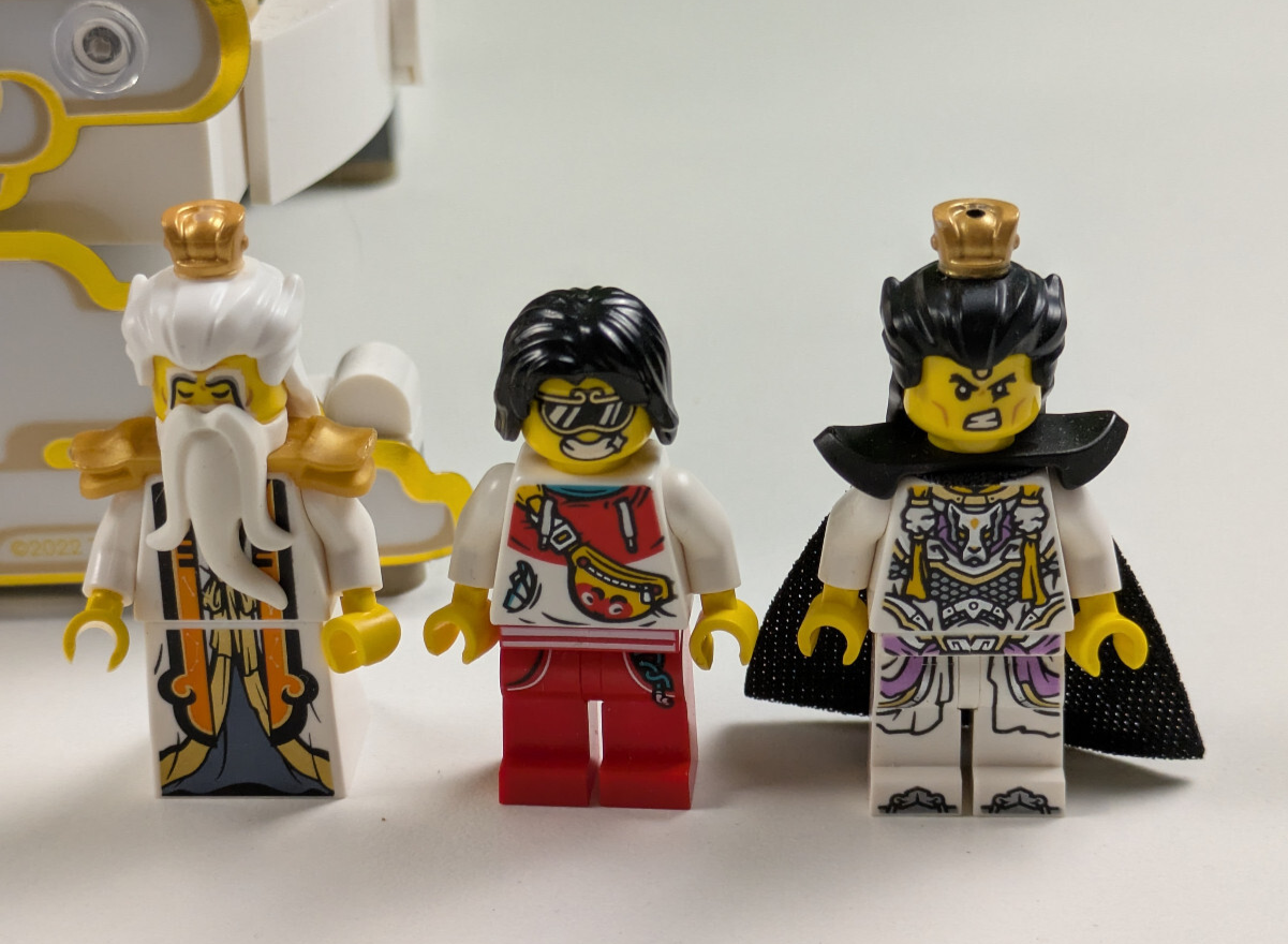 Lego Monkie Kid: The Heavenly Realms Set 80039 - Monkey King Missing