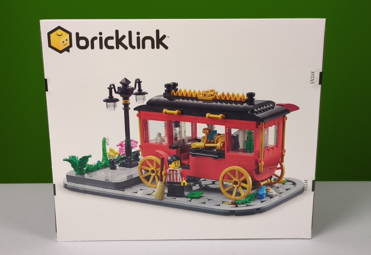Lego BrickLink Designer Program: Series 5: Popcorn Wagon 910052 - Brand New
