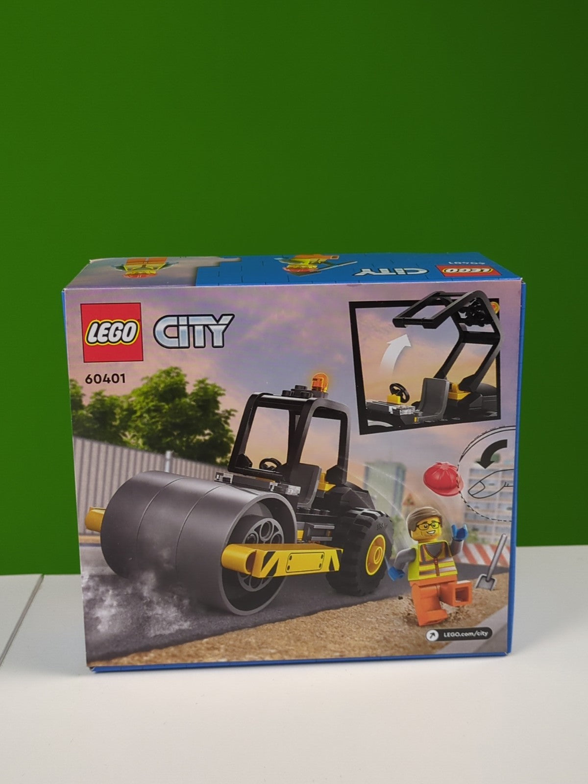 Lego Town: City: Construction: Construction Steamroller Set 60401 - BRAND NEW!