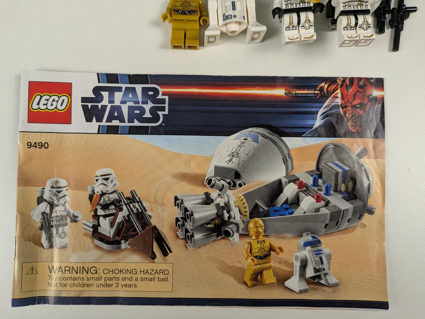 Lego Star Wars: Episode 4-6: Droid Escape Set 9490 - w/ Instructions
