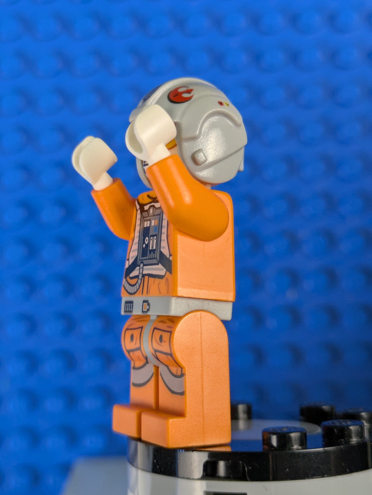 Lego Star Wars: Snowspeeder Pilot - Light Bluish Gray Helmet sw0607 Set 75074