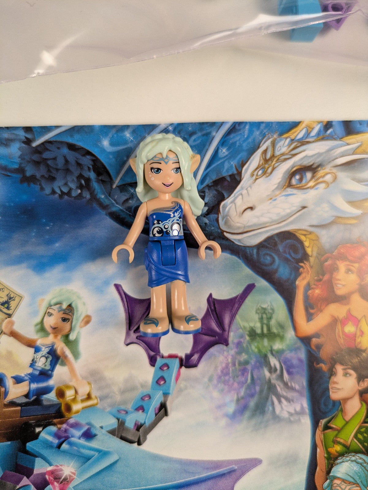 Lego Elves: The Water Dragon Adventure Set 41172 - w/ Instructions