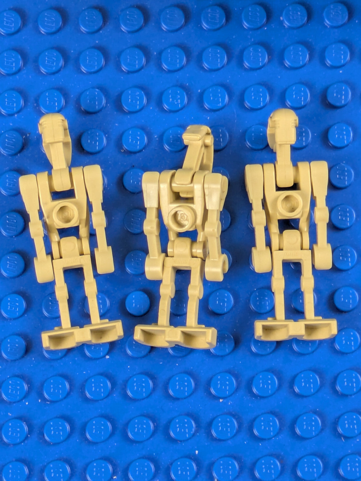Lego Star Wars: Battle Droid - Tan Angled Arms (3X) sw0001b Sets 7141, 75058
