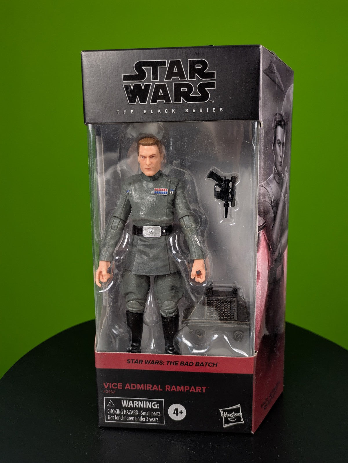 Hasbro Star Wars The Black Series Vice Admiral Rampart F2932 6" Figure NIB