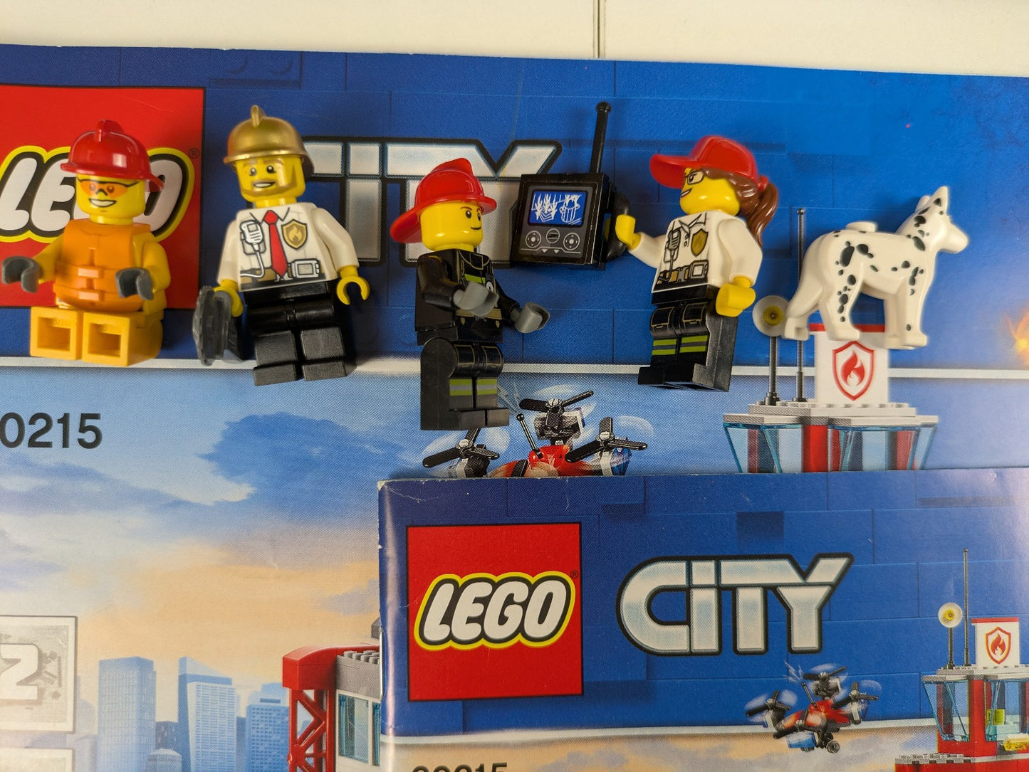 Lego Town: City: Fire: Fire Station Set 60215 - w/ Instructions