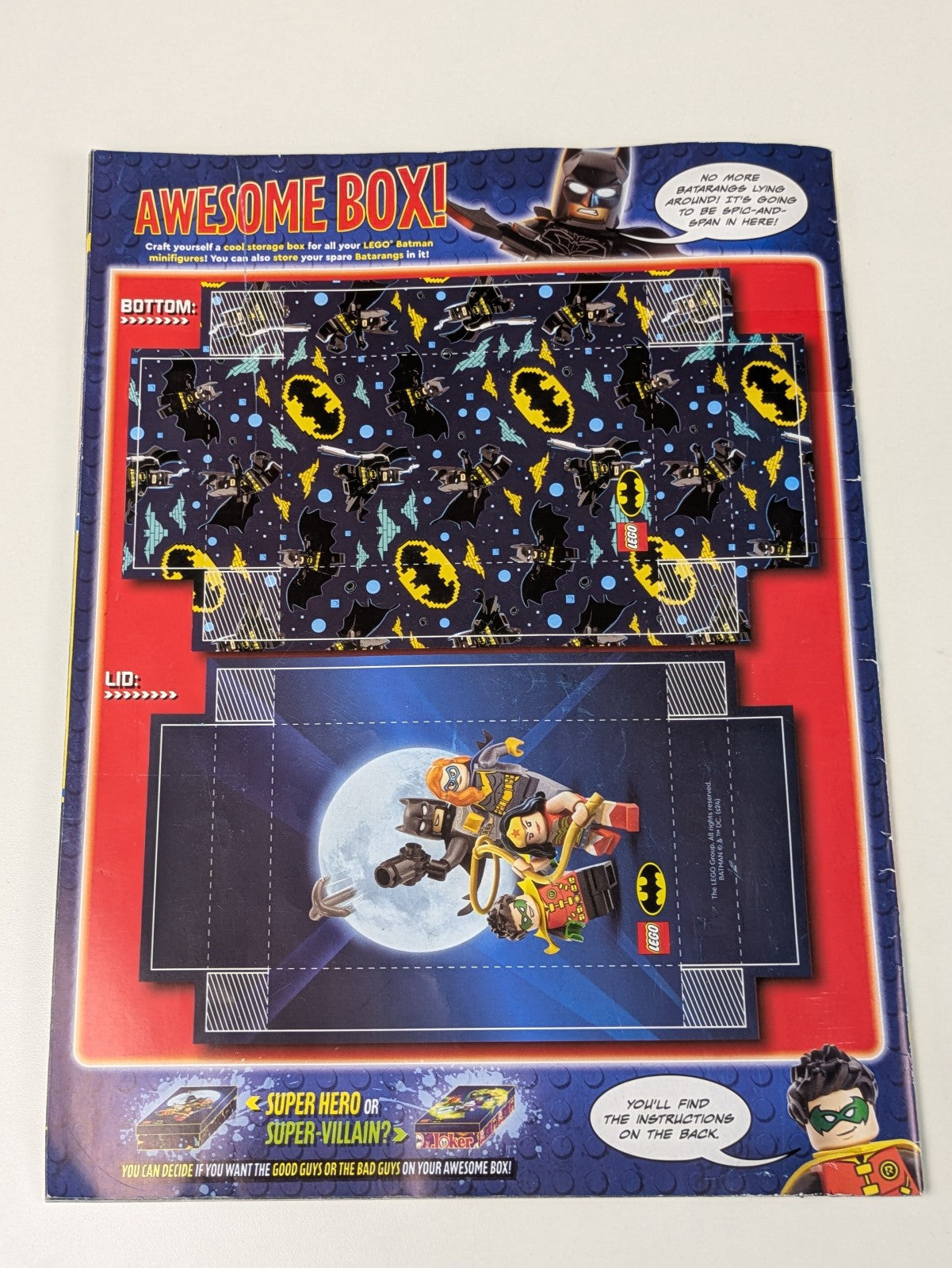 Lego Magazine: Super Heroes: Batman Magazine 2024 Issue 31 mag2024shba31uk
