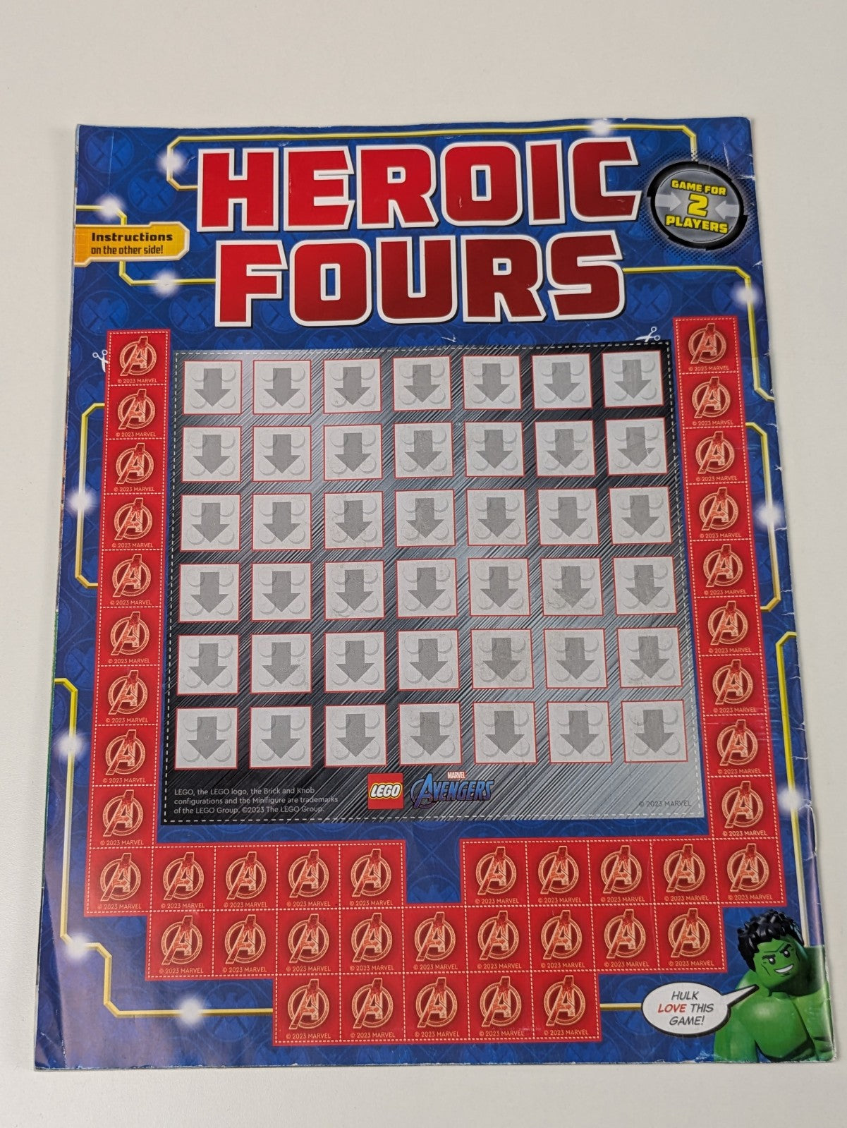 Lego Magazine: Super Heroes: Avengers Magazine 2023 Issue 18 mag2023shav18uk