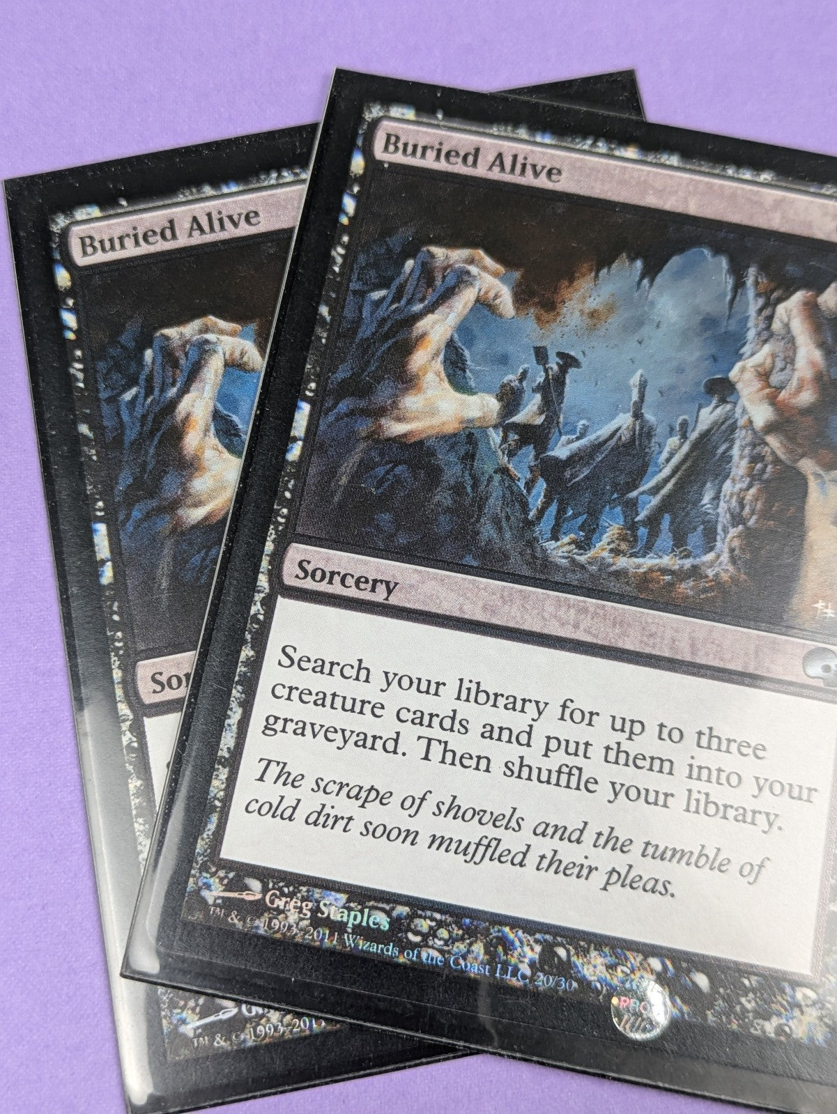 MTG: Premium Deck Series: Graveborn: Buried Alive Foil #20/30 Uncommon - NM