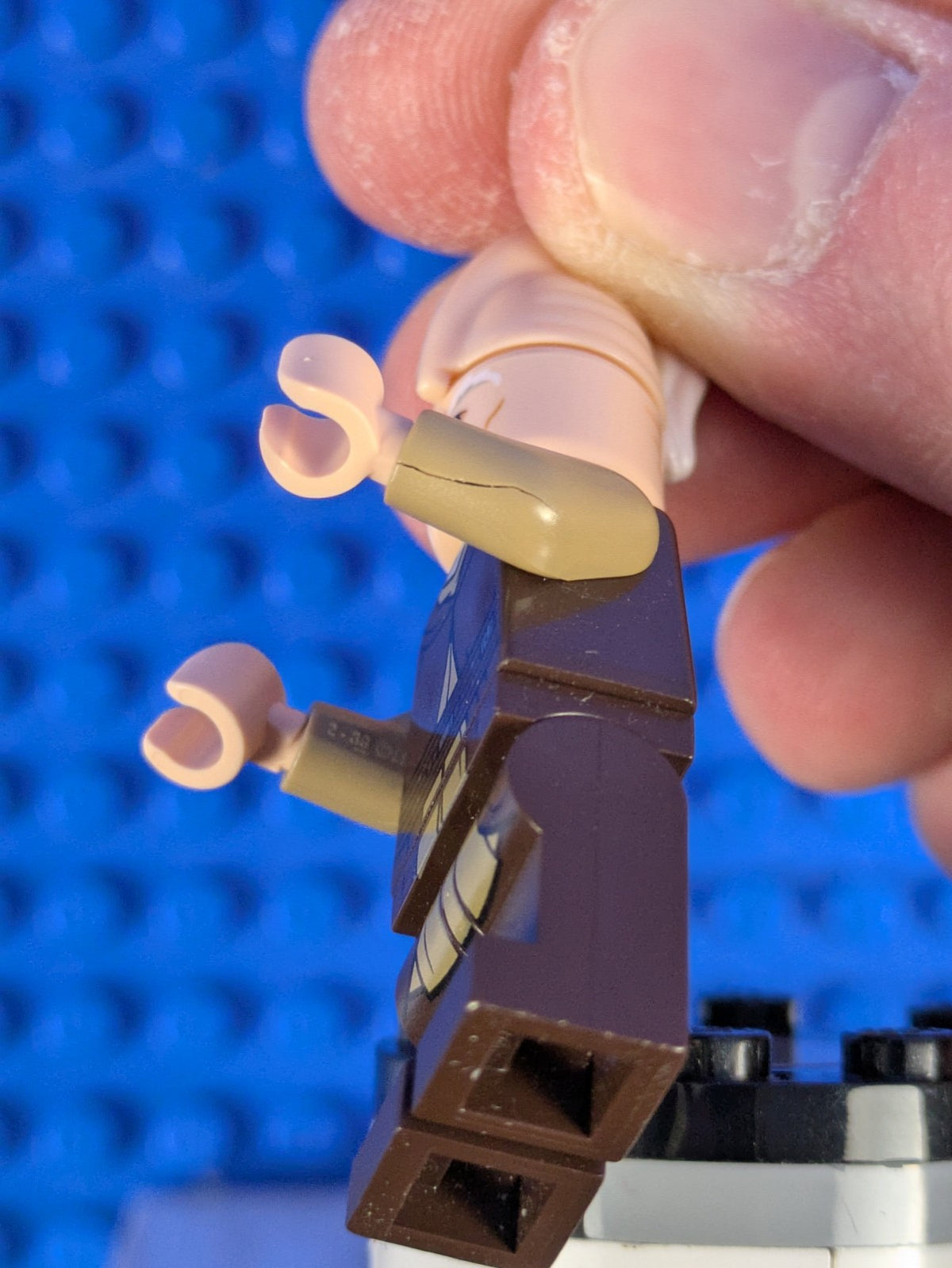 Lego Star Wars: Episode 2: Ki-Adi-Mundi - Printed Legs sw0911 Set 75206