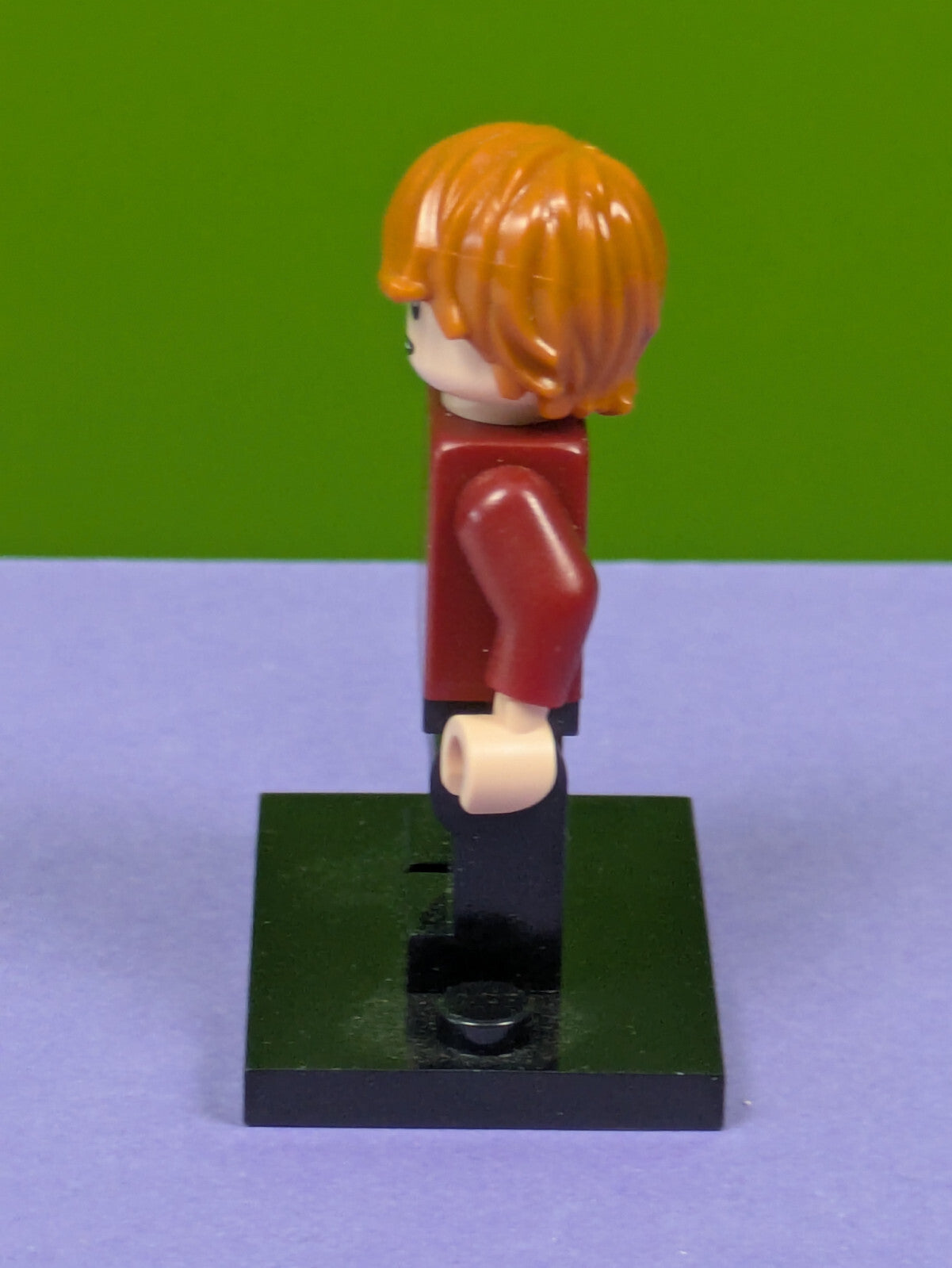 Lego Harry Potter:Half-Blood Prince:Ron Weasley Dark Red Sweater hp214 Set 75980