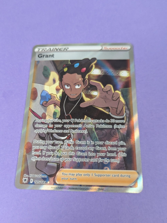 Grant - 185/189 - Full Art Ultra Rare Astral Radiance - Pokemon Card - NM