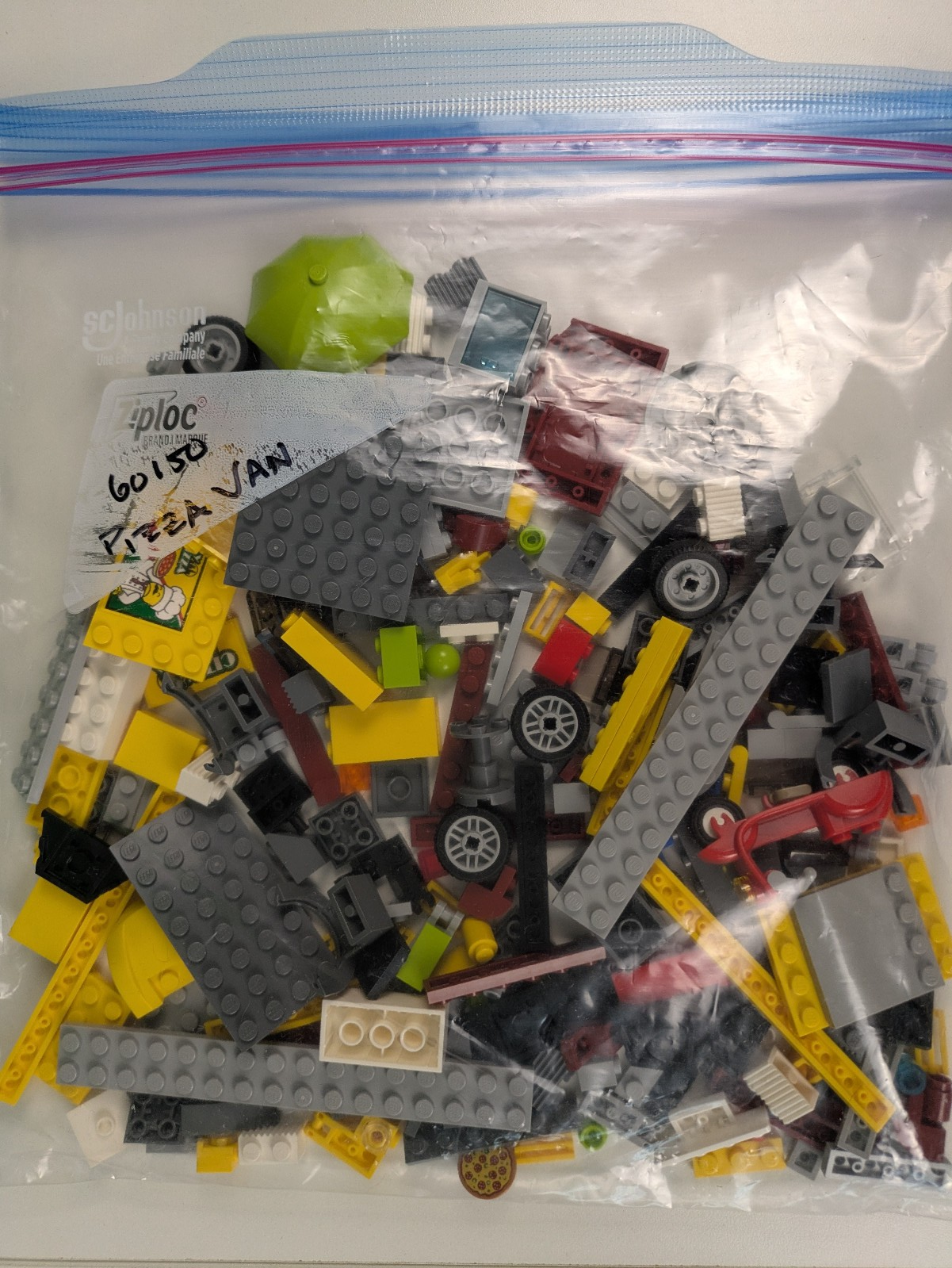 Lego Town: City: Food & Drink: Pizza Van Set 60150 - w/ Instructions