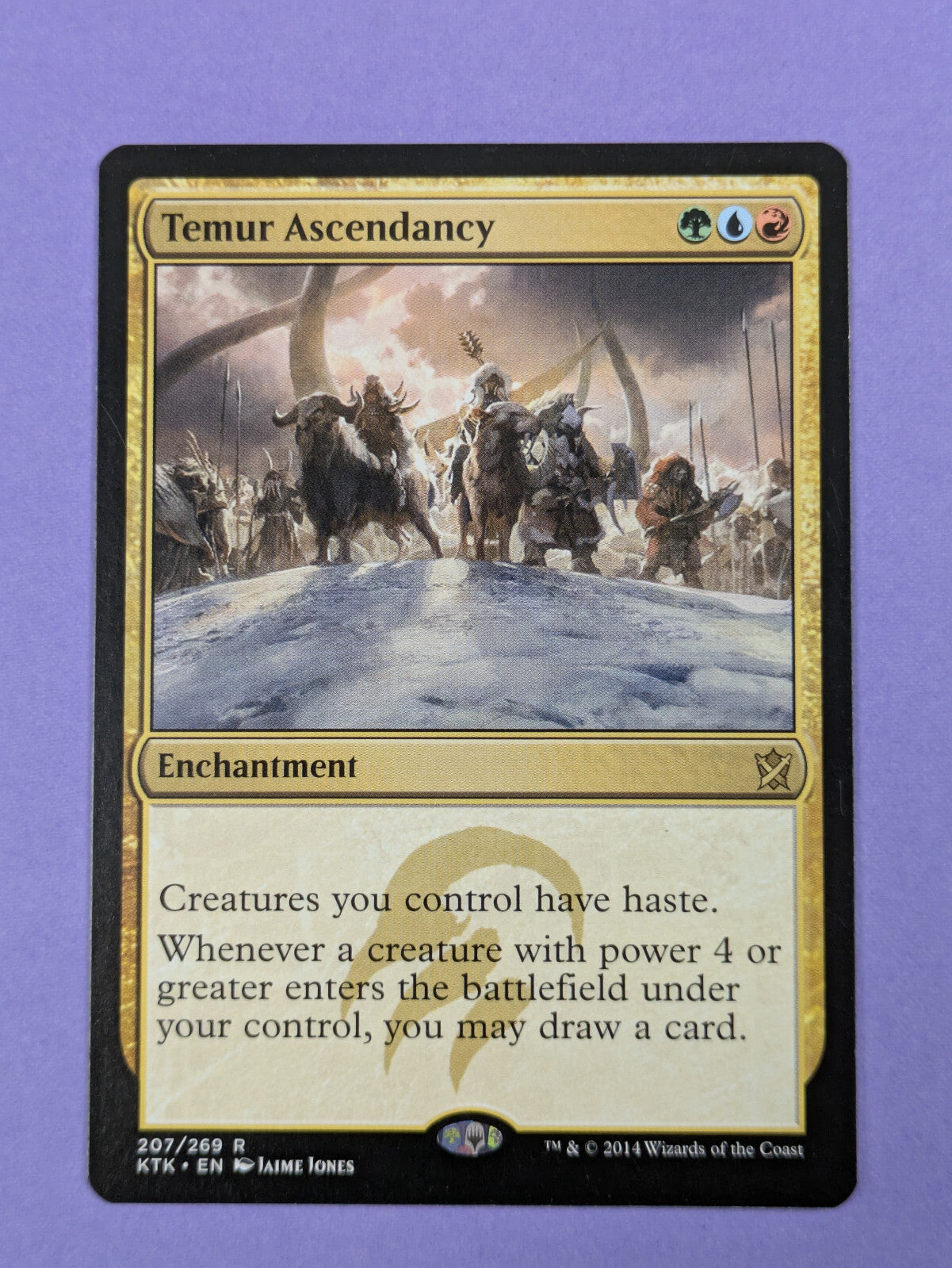 MTG Magic The Gathering: Khans of Tarkir: Temur Ascendancy Rare #207/269 - NM