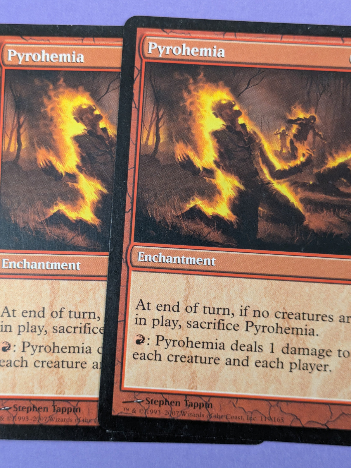 MTG Magic The Gathering: Planar Chaos Pyrohemia Uncommon #119/165 - LP