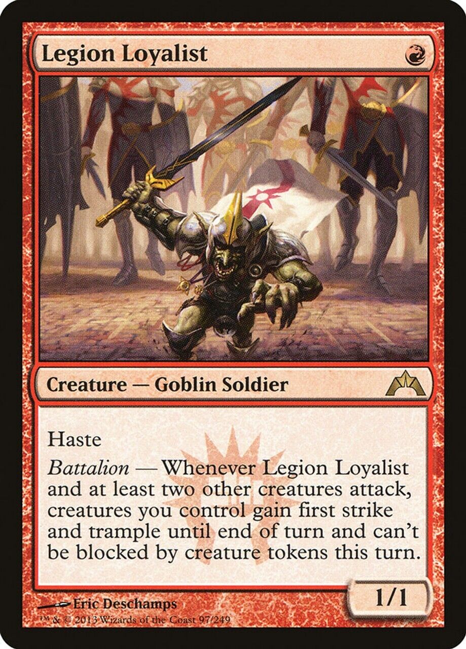 MTG: Magic The Gathering: Gatecrash: Legion Loyalist - Near Mint!
