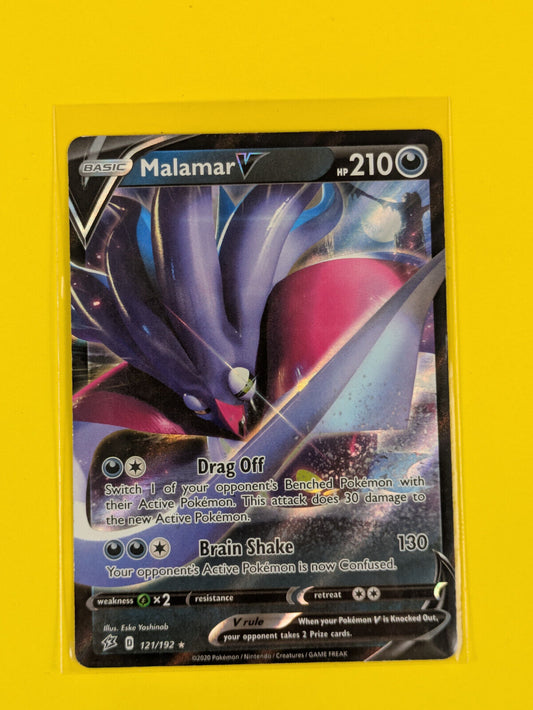 Malamar V - 121/192 - Ultra Rare Rebel Clash - Pokemon Card - NM