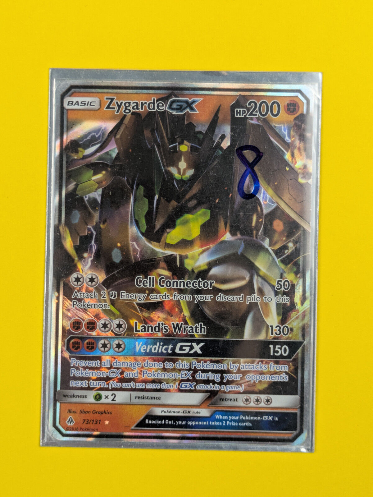 Zygarde GX - 73/131 - Ultra Rare Forbidden Light - Pokemon Card - NM