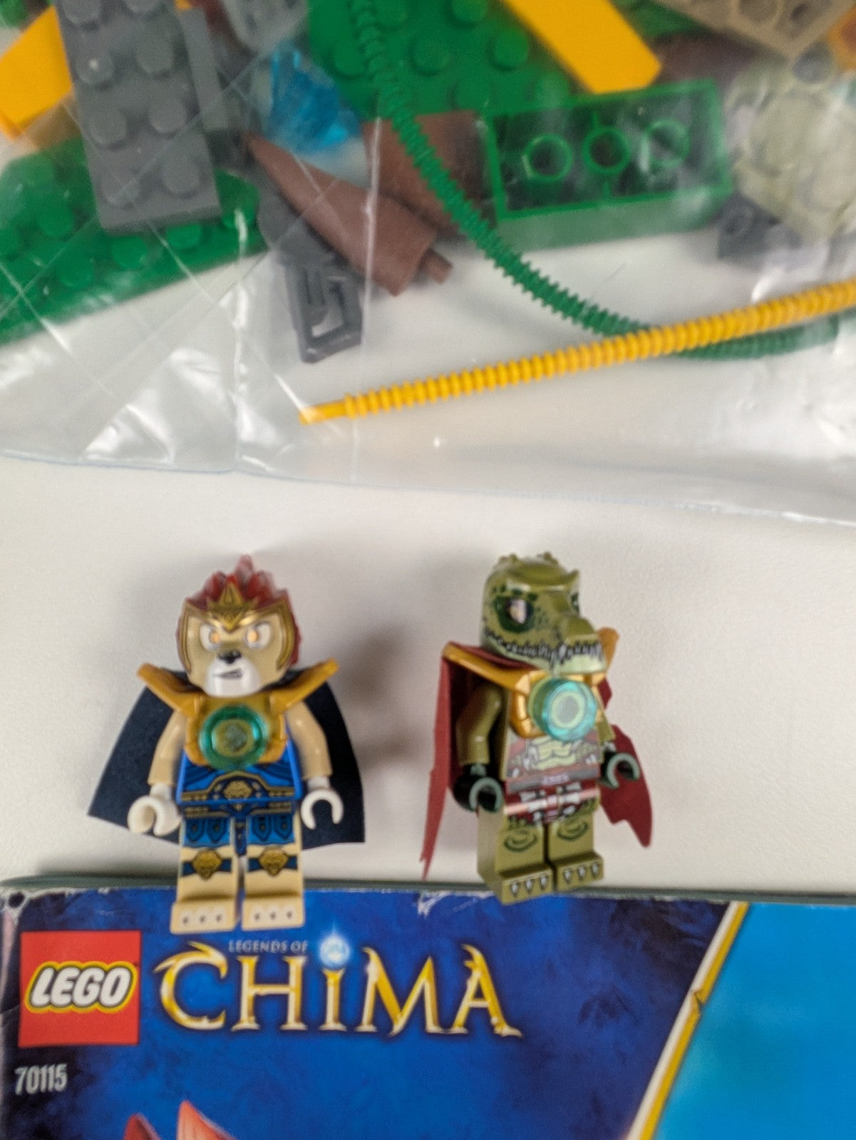 Lego LEGENDS OF CHIMA: Ultimate Speedor Tournament Set 70115 - Incomplete Set