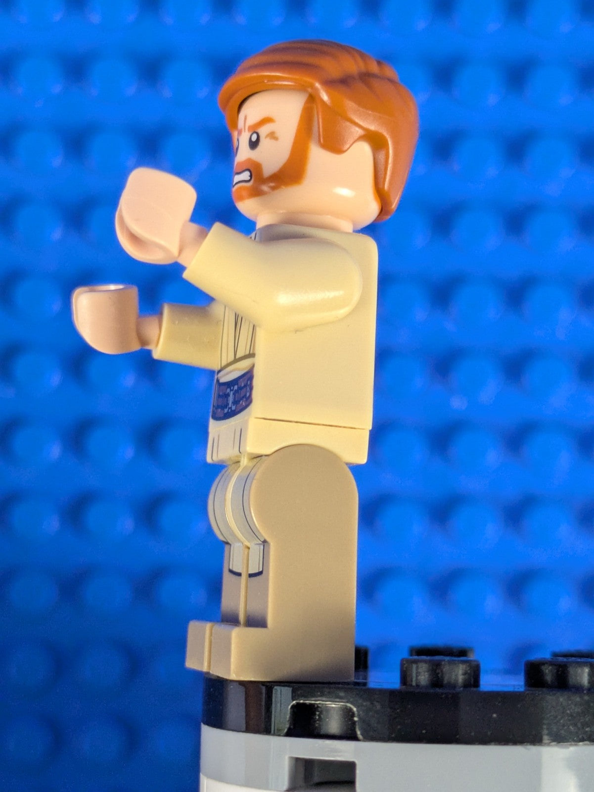Lego Star Wars: Obi-Wan Kenobi (Dark Tan Printed Legs) sw0535 Set 75040