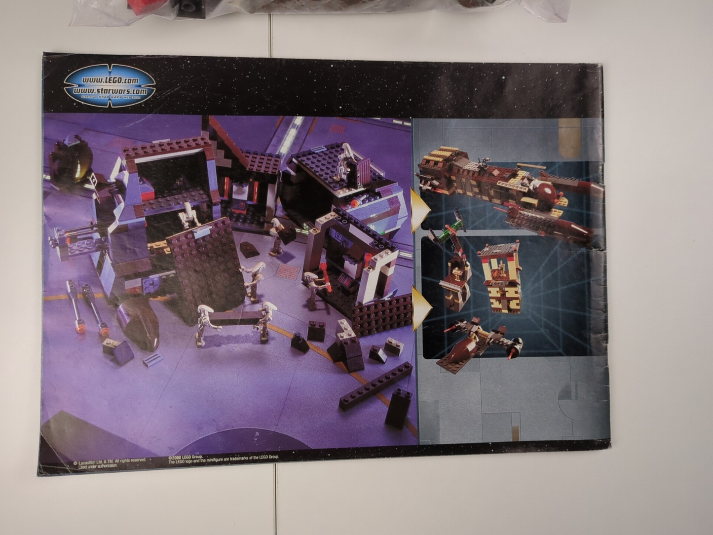 Lego Star Wars: Trade Federation MTT Set 7184 (Build Only)